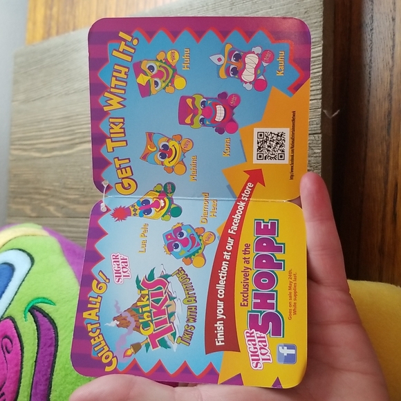 NWT Chiki Tikis "Sugar Loaf" stuffed plushie - Picture 4 of 5